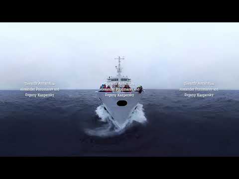 The first Antarctic Biennale 360 4K video