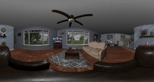 【360° VR】在家遭遇龙卷风 超清 4K