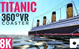 【360° VR】泰坦尼克号过山车 超清 4K