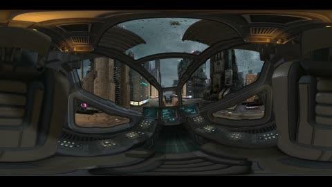 【360° VR】驾驶宇宙飞船巡洋舰 超清 4K图