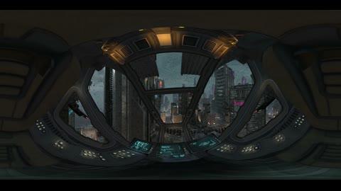 【360° VR】驾驶宇宙飞船巡洋舰 超清 4K图