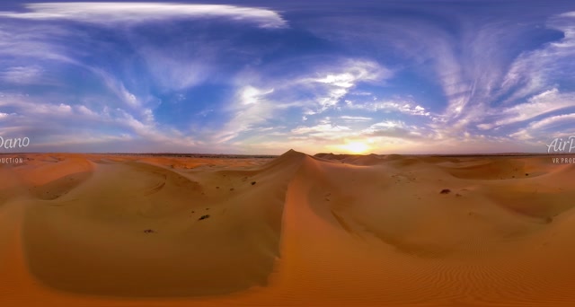 【360° VR】阿联酋(阿拉伯联合酋长国)。4k航拍视频 超清 4K【元宇宙素材】图