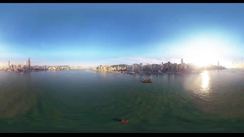 【360° VR】香港。摩天大楼之城。 4K航拍360度视频 超清 4K【元宇宙素材】图 【360° VR】香港。摩天大楼之城。 4K航拍360度视频 超清 4K【元宇宙素材】图